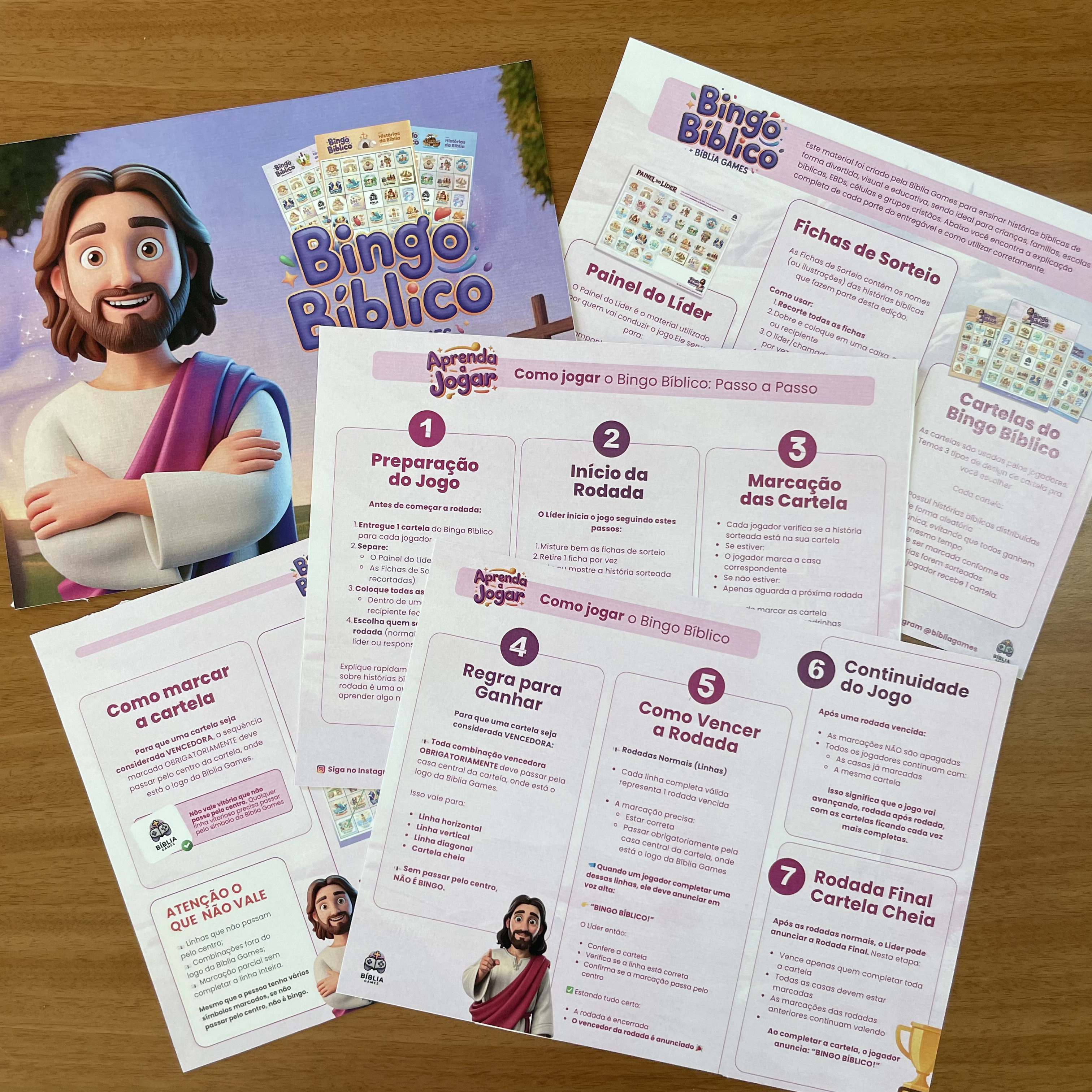 Como jogar o Bingo Bíblico — Passo a Passo